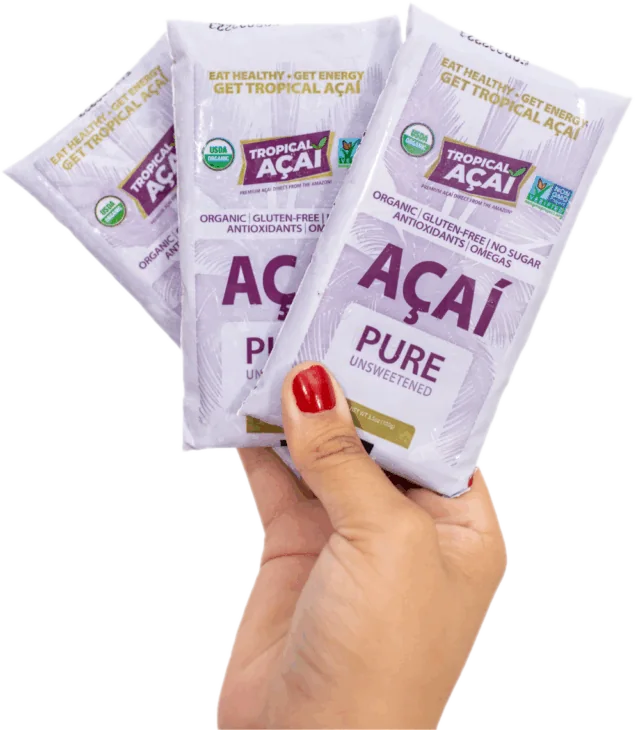 Açaí Pure Packs – product packaging
