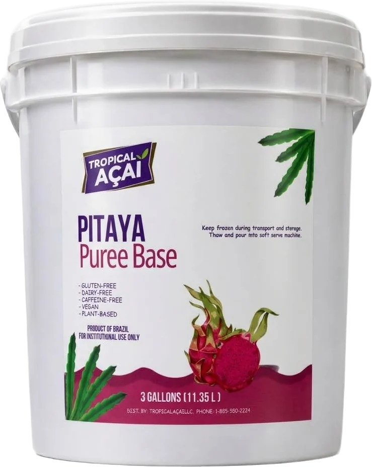 Pitaya Puree Base – Produktverpackung