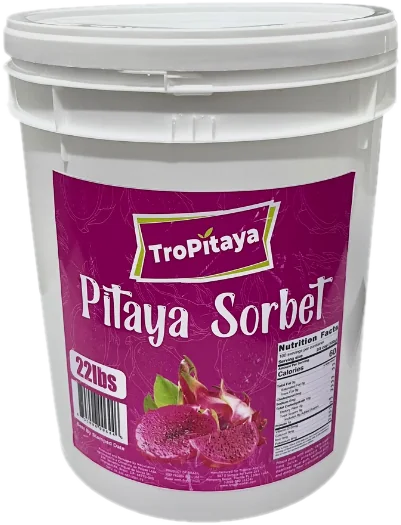 Pitaya Sorbet – product packaging